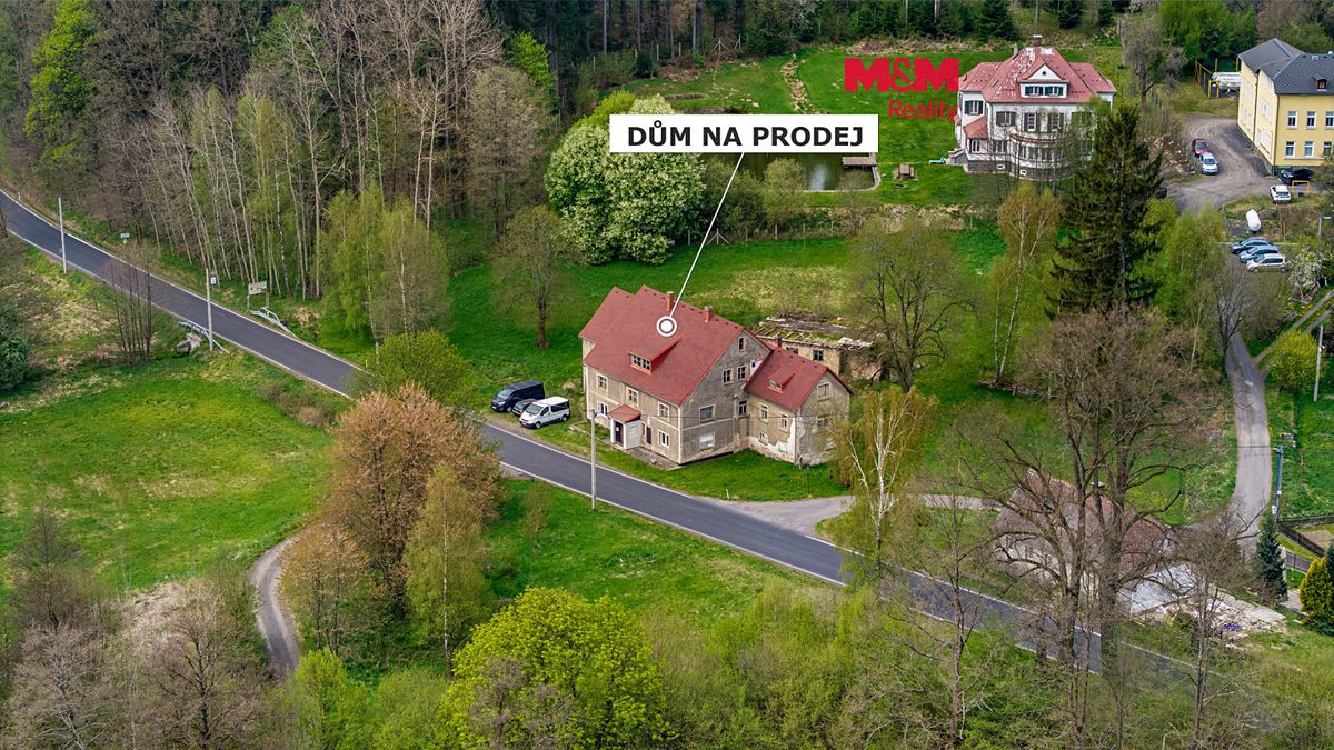 Prodej rodinného domu 620 m², pozemek 4937 m²